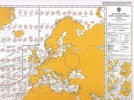Admiralty Routeing Charts