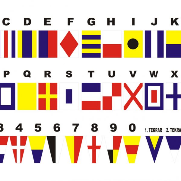 Nautical Signal Flag Chart